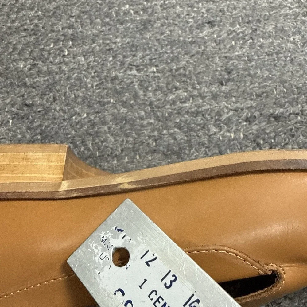 Everlane Loafers Women 9 Brown Leather Pointed Toe Slip On Italy Classic Modern - Picture 4 of 14
